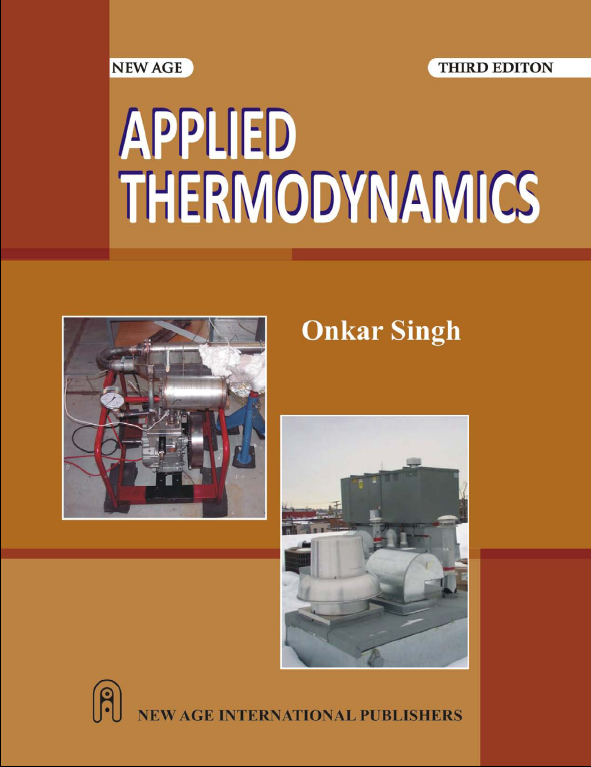 Applied Thermodynamics Book Pdf By Onkar Singh