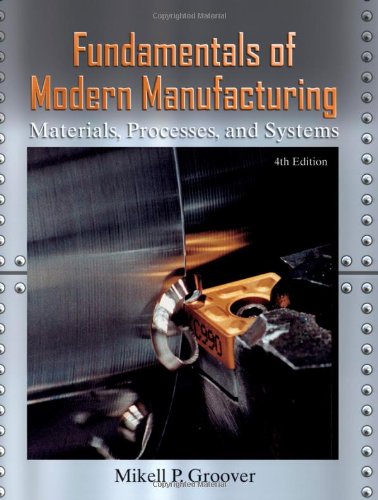 Pdf Fundamentals Of Modern Manufacturing Materials Processes And Systems By Mikell P Groover Free Download Easyengineering