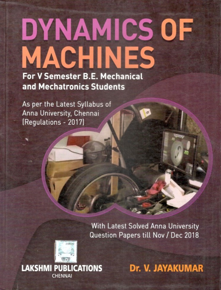 PDF] ME8594 Dynamics of Machines (DOM) Books, Lecture Notes